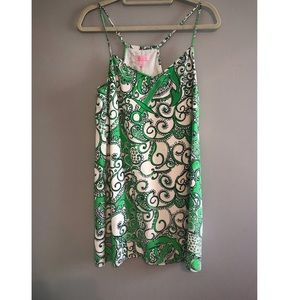 Green nautical Lily Pulitzer Dress - Medium
